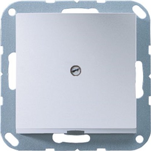 Вывод кабеля без рамки Jung EcoProfi алюминий картинка